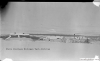 Photo taken on unknown date showing poorhouse and surrounding buildings.  Courtesy Michigan Tech. Archives.