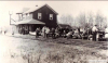1941 - Tourists waiting at the station.