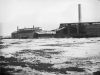 1944 - Old acid plant with Coniston smelter in the background.  Photo courtesy Greater Sudbury Historical Database.