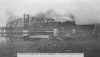 ca. 1913 - AER train crossing the bridge enroute to Sudbury.  Photo courtesy Little Current-Howland Museum Sheguiandah, Ontario.